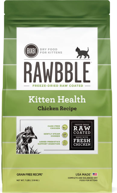 BIXBI Rawbble - Kitten Health Chicken Recipe